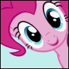 Пинки моргает