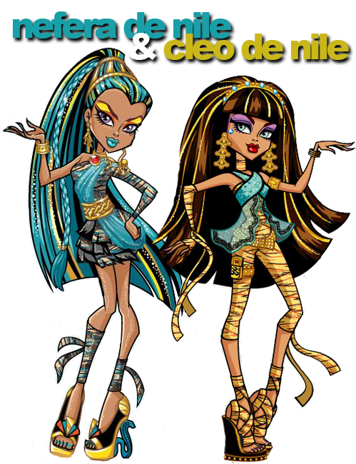 Клео и Нефера - Персонажи - YouLoveIt.ru