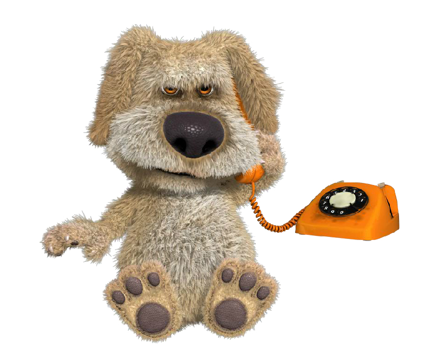 Бэн у телефона - Говорящие Друзья - YouLoveIt.ru