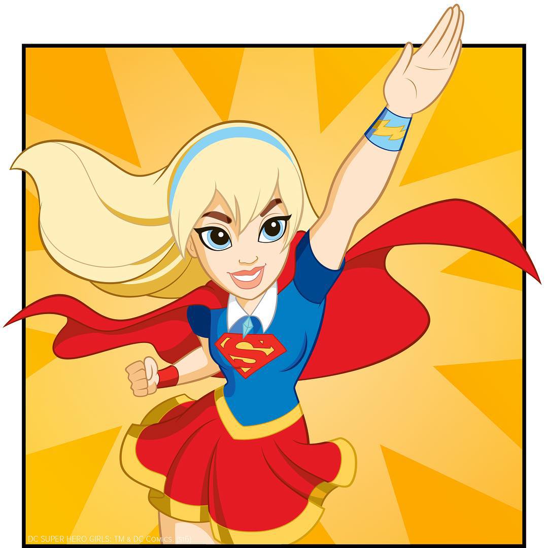 Картинка Супергерл - DC Super Hero Girls - YouLoveIt.ru