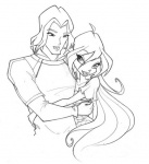 Уникальная Раскраска Блум и Скай 4 сезон