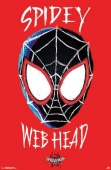 Человек-паук: Через вселенные минималистичный постер