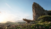 Король Лев 2019 рассвет над скалой гордости - важнейшего символа фильма
