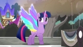 Принцесса Искорка и её радужные крылья в  My Little Pony: Rainbow Roadtrip