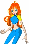 Фанарт Блум, автор Aangellwinx