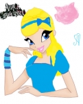 Блум в стиле Алисы в стране чудес, автор Bloomanna