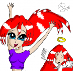 Обычная блум и телохронитель блум.