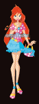 Блум фанарт от angellwinx
