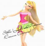 Фанарт Стеллы winx на основе 3D от Stella Soprano