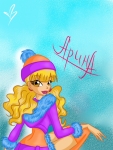 Arina, my OC.by The Gold Girl