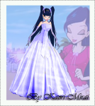 Муза в бальном платье от Kaori mirai