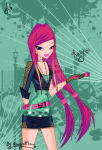Roxy Rock var.2 by ReallyNika (Bloom9)
