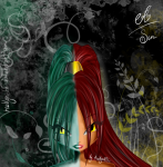 Sen Two faces by ReallyNika