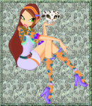 Лина с питомцем от Stelkalovesdream