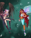 Infis vs Layla by fantazyme
