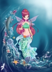 Roxy mermaid by fantazyme