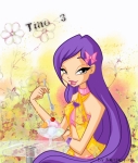 Tine with icecream by fantazyme