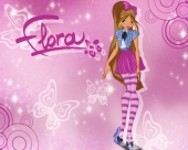 Winx Club Флора в школьной форме из 6го сезона