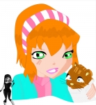 Холлай с енотом)