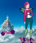 Рокси в стиле чародеек WITCH, автор Kaori Mirai