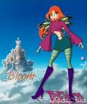 Блум в стиле чародеек WITCH, автор Kaori Mirai