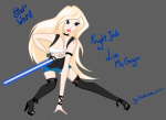Knight Jedi Liz McGrayin
