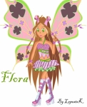 Flora believix  anime by LepestoK