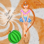 Блум и арбуз/Bloom and watermelon