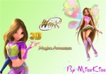 Коллаж с Флорой 3 D, автор MissKiss