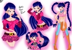 Musa.Sketch FloraInBloom.By Aelita