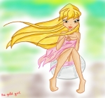 Стелла сидит.......от The gold girl