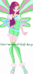 Фанарт Рокси от Your mermaid lady Roxy