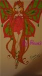 Рисунок Флоры от Bloom9
