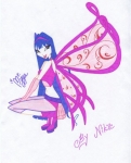 Рисунок Музы от Bloom9
