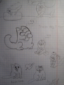 Мои иллюстрации Кота Саймона