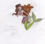 Рисунок Лейла русалка от Marykate