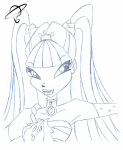 Musa in Enchantix, portrait by Lia