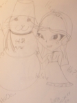 The first winter Pixie Emily