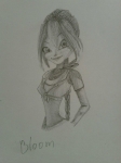 Рисунок Блум из второго вильма от Rocker girl ^^