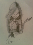 Рисунок Флоры из второго фильма от Rocker girl ^^