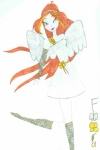 Флора ангел, рисунок от Эммик 13