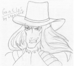 Gantlos karandashom by LepestoK