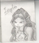 Рисунок Лейлы от Mortred