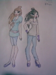 Violet and Vanda