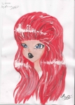 гуашь.By Afina-Polina.
