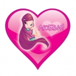 Картинка Валентинка Винкс с Рокси