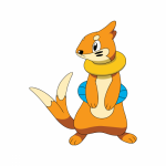 Картинка покемон Буйзел/buizel