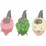 Картинка покемон Бурми/burmy