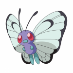 Картинка покемон Баттерфри/butterfree