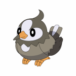 Картинка покемон Старли / starly